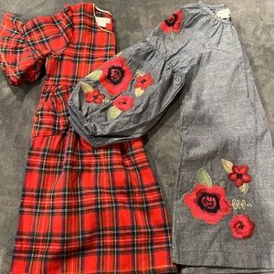 Christmas dresses 5T bundle Mud Pie